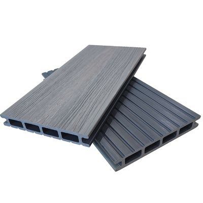 جمال الخشب الطبيعي مع المتانة البلاستيكية في التزيين WPC Coextrusion 21 * 145mm