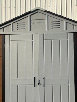 منزل جاهز متنقل خارجي - وحدة تخزين أدوات وأدوات الحدائق