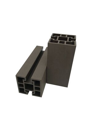 حار بيع الخشب البلاستيك المركب درابزين WPC البلاستيك السياج