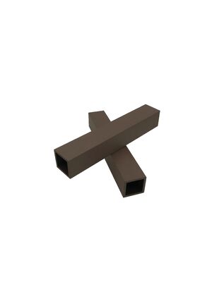 حار بيع الخشب البلاستيك المركب درابزين WPC البلاستيك السياج