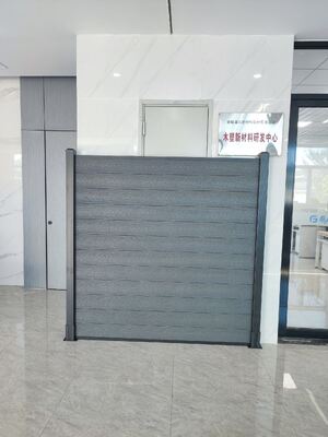 سياج WPC المعاد تدويره بيئيًا ضد النمل الأبيض لحدود المزرعة