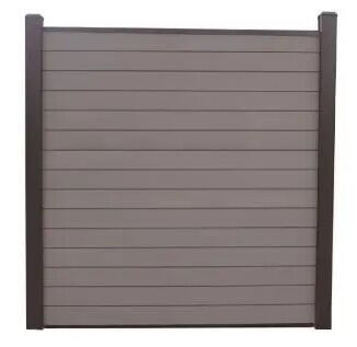 سياج WPC المعاد تدويره بيئيًا ضد النمل الأبيض لحدود المزرعة