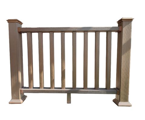 سياج WPC المعاد تدويره بيئيًا ضد النمل الأبيض لحدود المزرعة